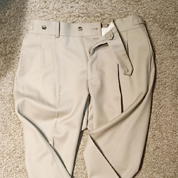 Suitsupply Taupe/Cream Dress Pants 32 - Picture 6 of 14